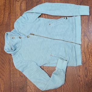 ORB Women's Sweater Zip-up Bomber